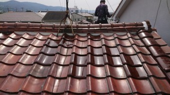 面戸漆喰の塗り替えも完了です。