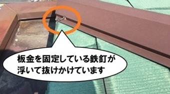 釘浮き