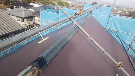 銅板製棟包板金