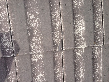 モニエル瓦ラップ割れ