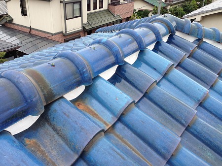 面戸漆喰はキレイです。