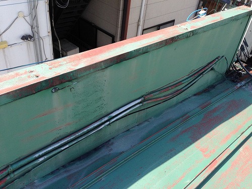 パラペット壁、笠木状態