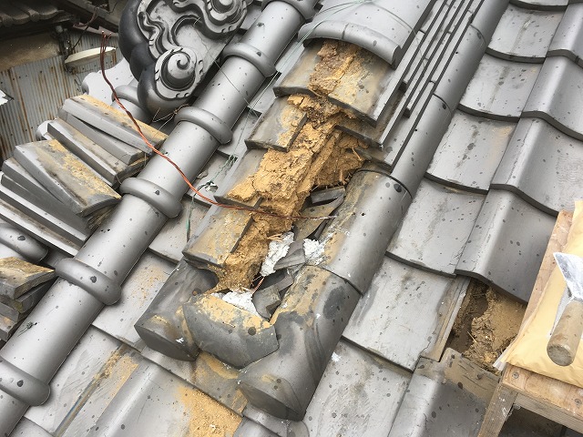 棟積み　枚方市