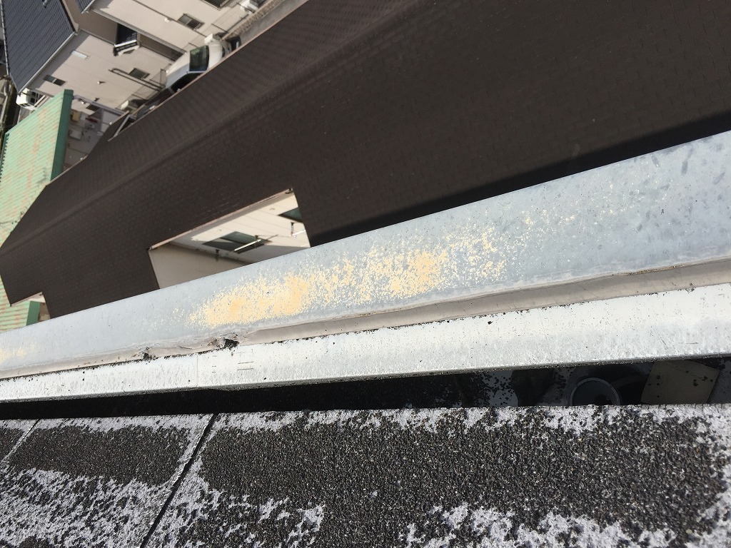 軒先部分の確認