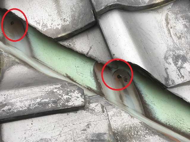 銅板穴　枚方市