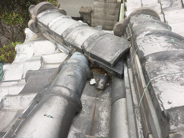 棟重なり部　枚方市