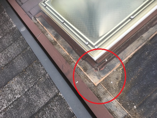 雨漏り1　大東市