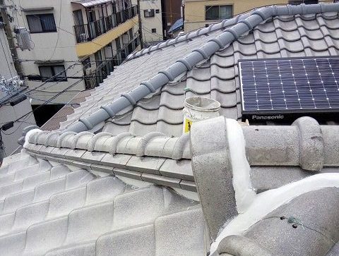 大東市漆喰塗り写真