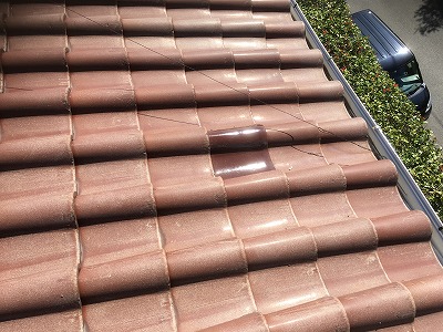 瓦差し替え　守口市