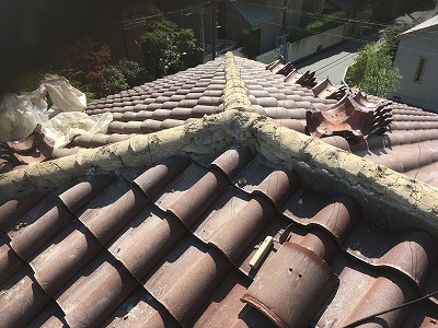 棟瓦解体　守口市