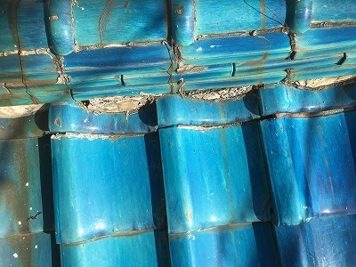 瓦ズレ　門真市