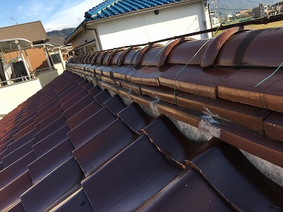 のし瓦勾配　寝屋川市