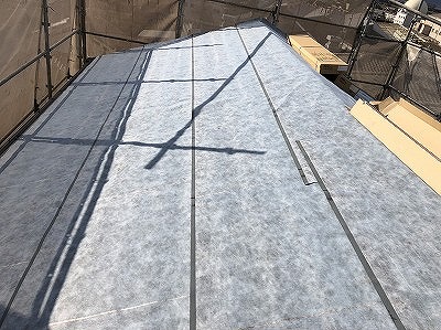 粘着層付ルーフィング