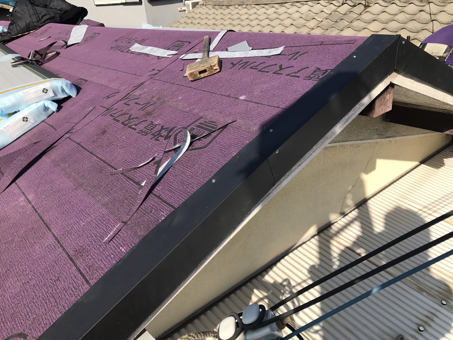 ケラバ板金カバー