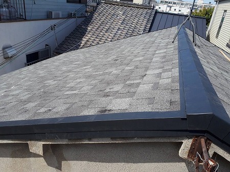 リッジウェイ葺上工事完了2