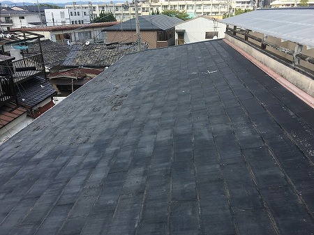 施行前のカラーベスト状態