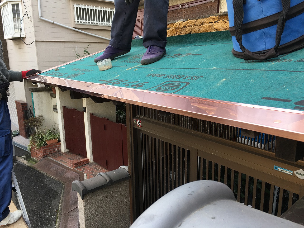 軒唐草　枚方市