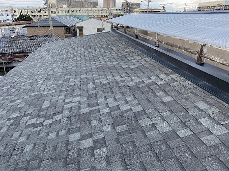 リッジウェイ葺上完成