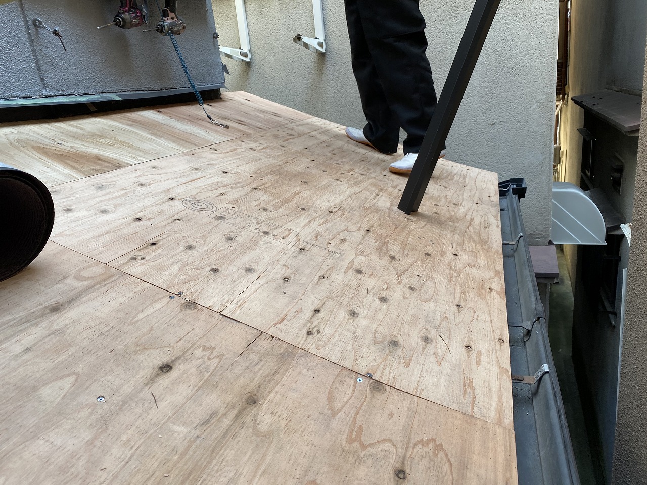 下地工事　大東市