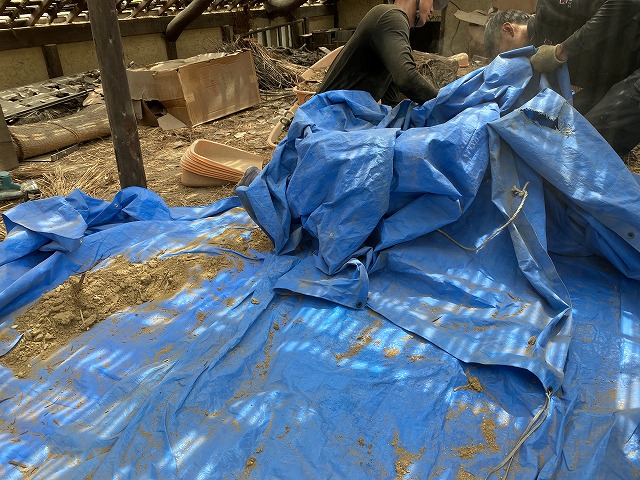 シート養生　交野市