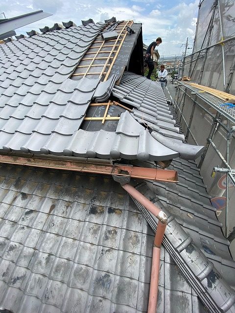 地葺き　交野市