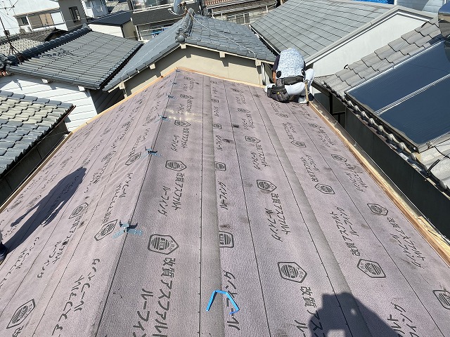 ルーフィング　寝屋川市