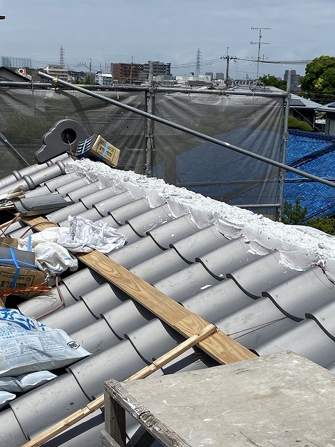 棟工事　交野市