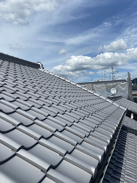 工事完成　交野市