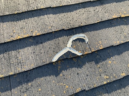 カラーベスト割れコーキング