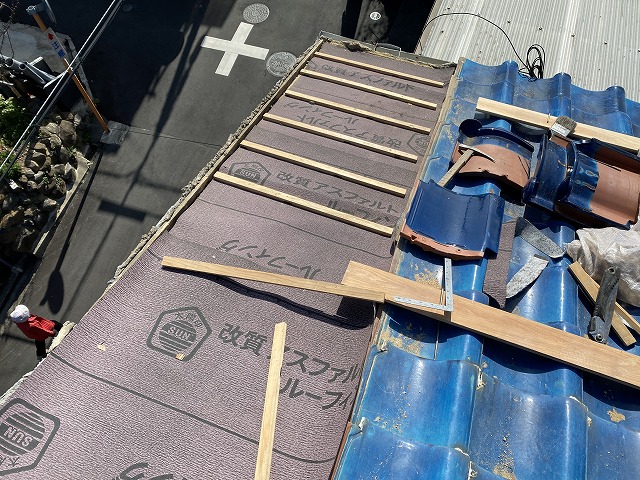 桟かけ工法　枚方市