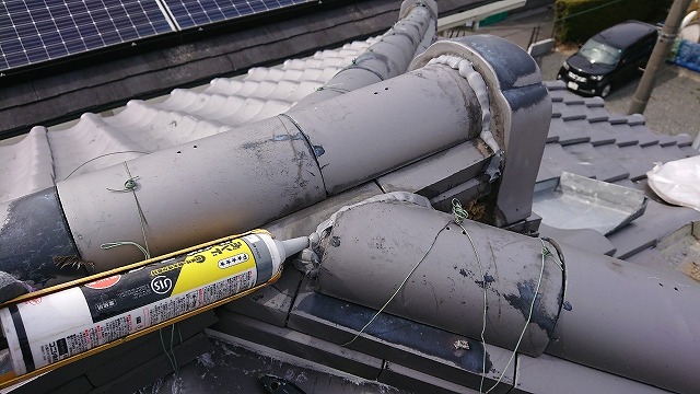 コーキング工事　枚方市
