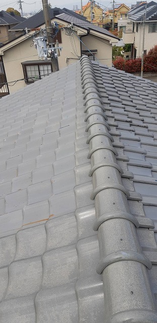 屋根全景　四條畷市