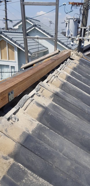 棟金具　大東市