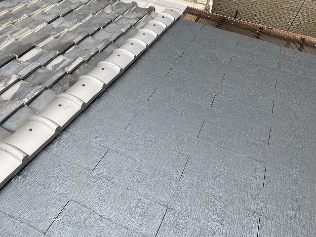 屋根現状　大東市