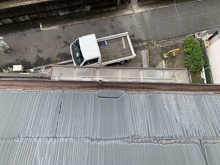 カラーベスト割れ