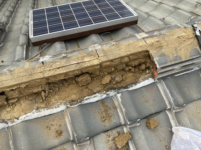 棟雨漏り　大東市