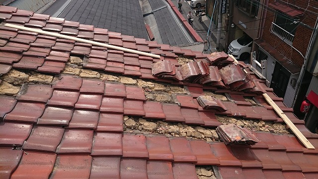 瓦解体　生野区