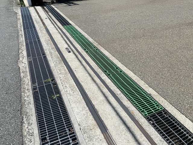 グレーチング工事後　尼崎市