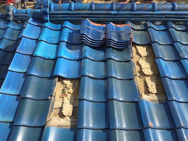 瓦解体　寝屋川市