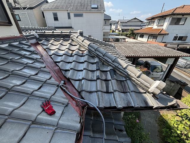 散水テスト　寝屋川市