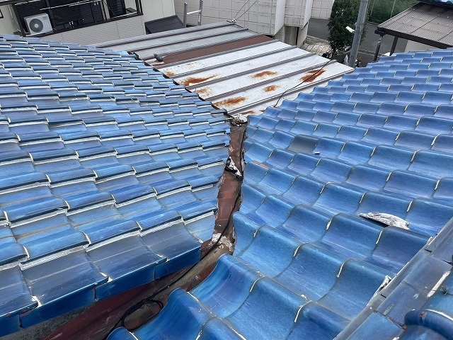 漆喰剥離　枚方市