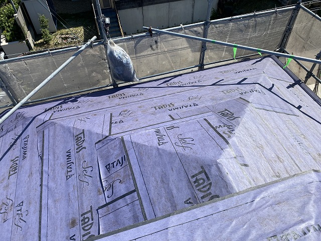 粘着ゴムアスルーフィング枚方市