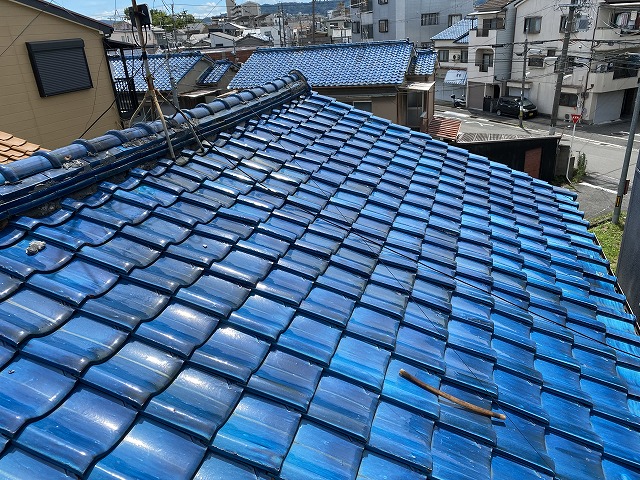 屋根現状　寝屋川市