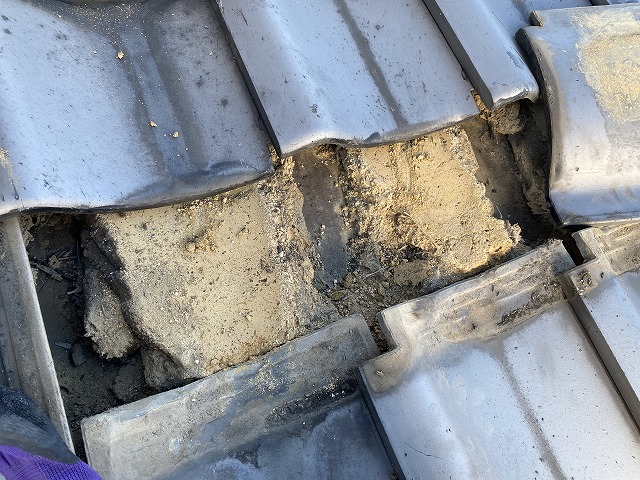 雨漏り②大東市