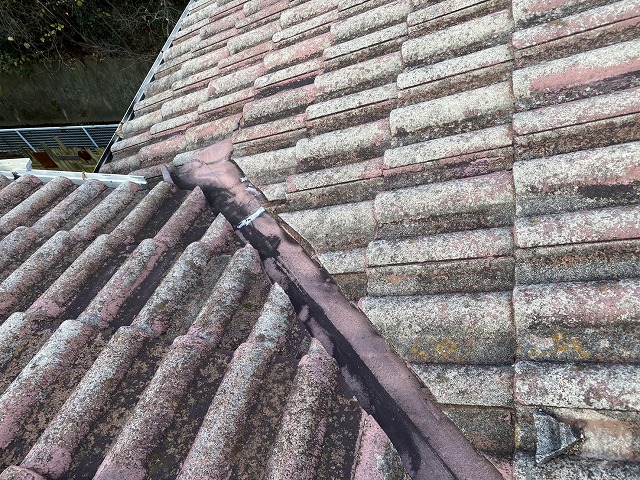 塗膜劣化　八幡市