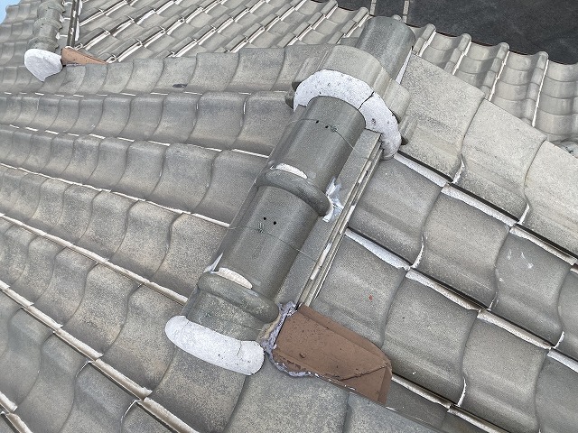 鬼瓦漆喰　寝屋川市