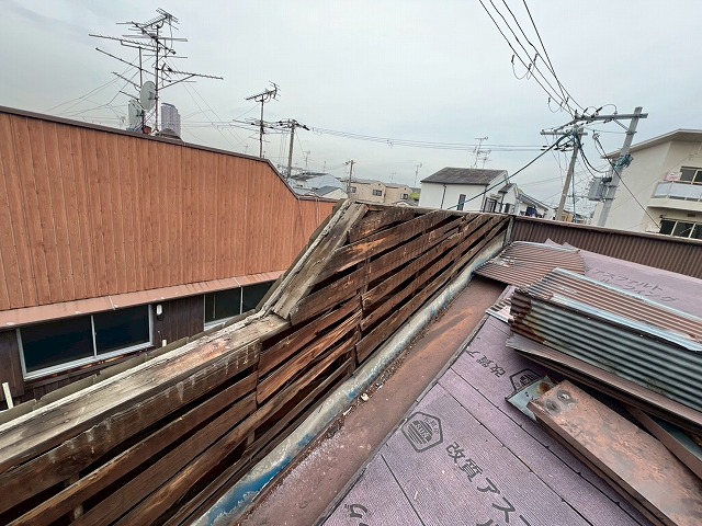 壁解体　門真市