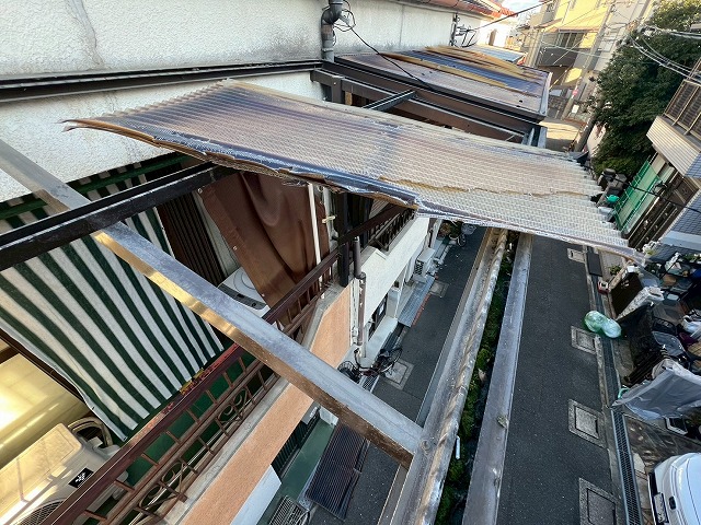 波板ばらし　門真市