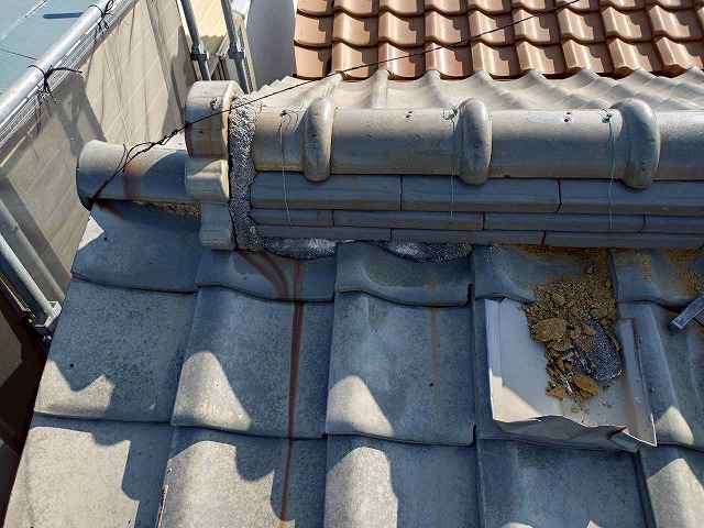 漆喰解体　東大阪市