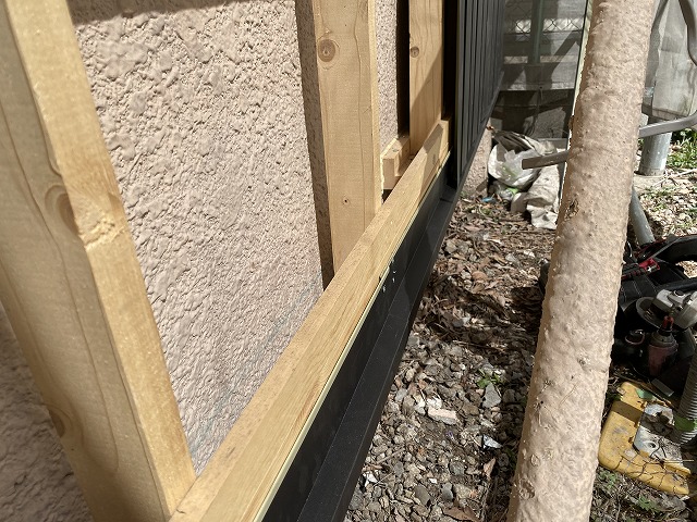 土台水切り　大阪市